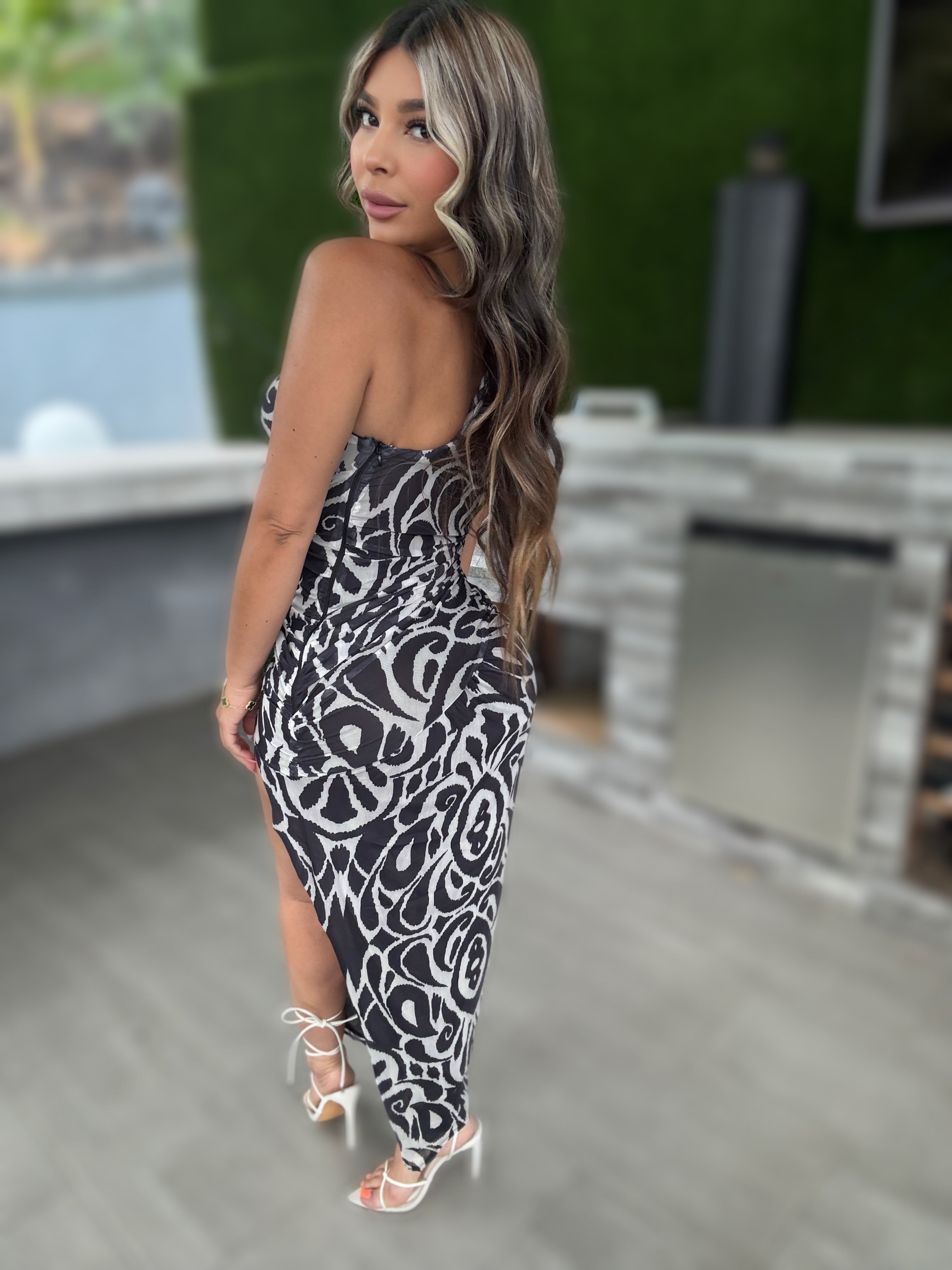 faith midi dress Faith Dress | Floral Sleeveless Fit & Flare Midi Dress